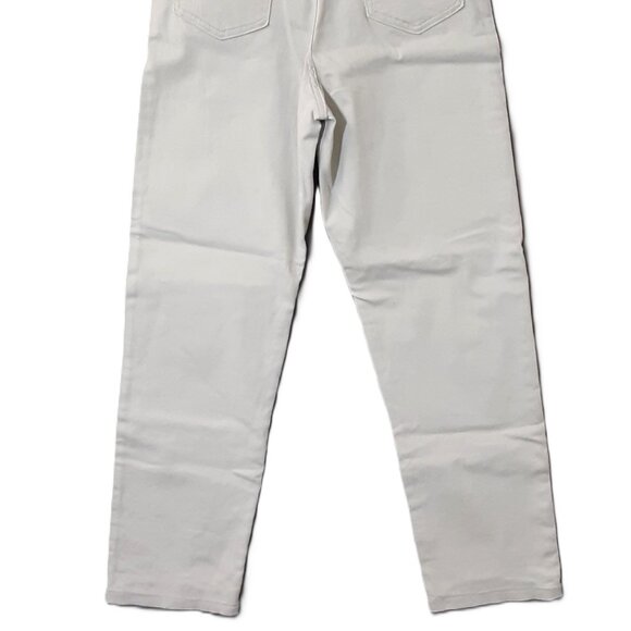 Signature Levi Strauss Woman's Jeans Size 8, Light beige color, High rise - Picture 2 of 11